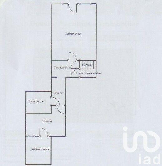 Maison de ville - 93 m² - 3 pièces