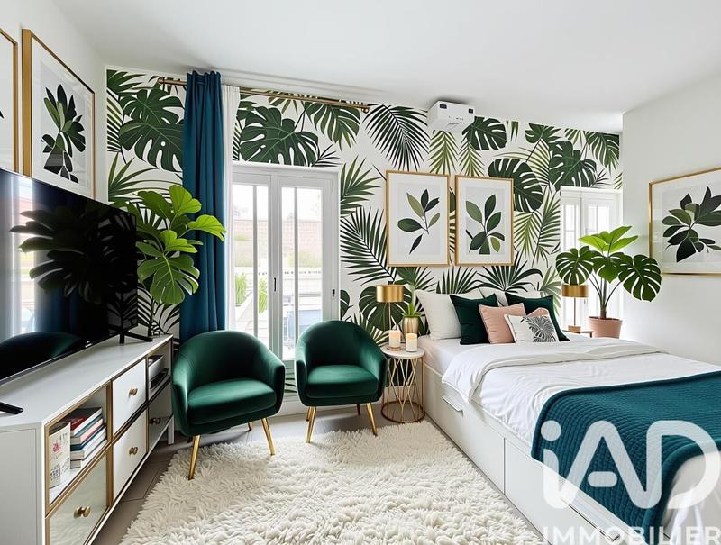 Studio - 34 m² - 1 pièce