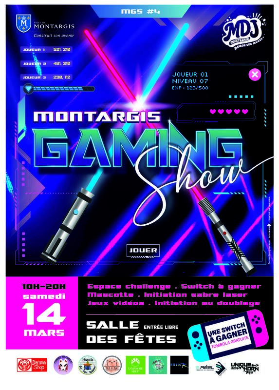 Montargis Gaming Show 2026 – 4ᵉ édition