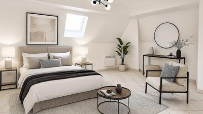 Duplex - 91 m² - 3 pièces