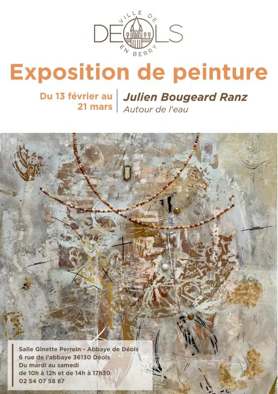 Exposition de peintures "Autour de l’eau" de Julien Bougeard Ranz