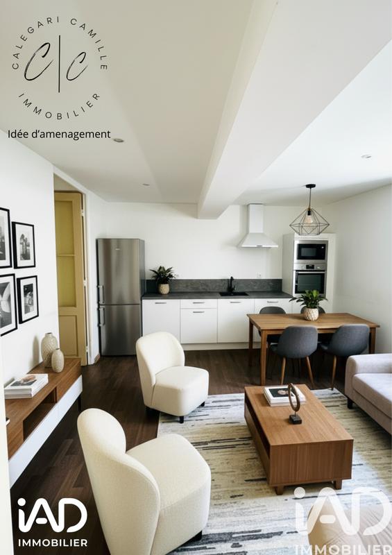 Studio - 27 m² - 2 pièces