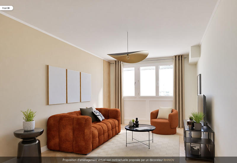 Appartement - 58 m² - 3 pièces