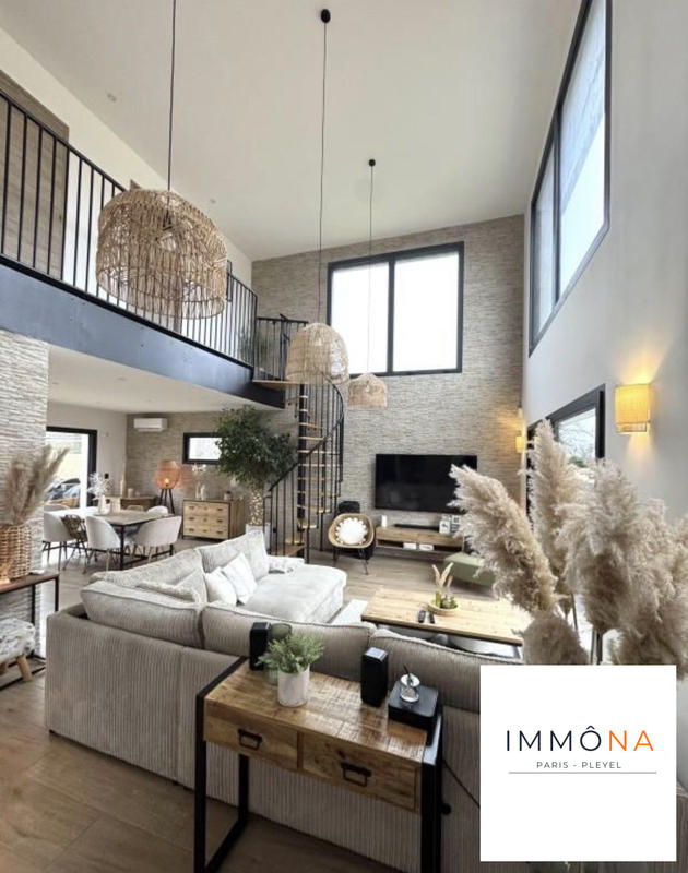 Maison contemporaine - 220 m² - 9 pièces