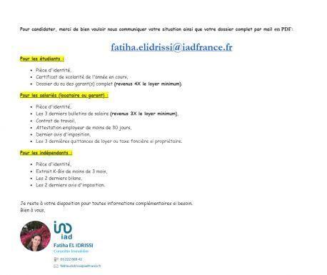 Appartement - 39 m² - 2 pièces