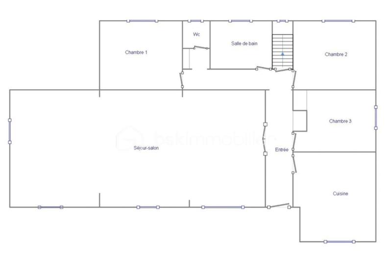 Maison - 111 m² - 4 pièces