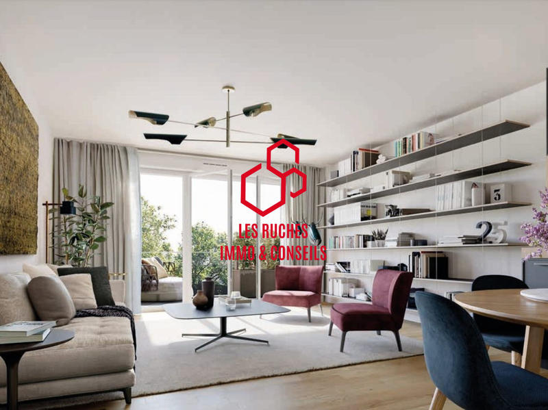 Appartement - 59 m² - 3 pièces