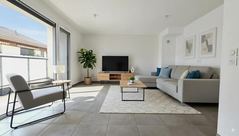 Appartement - 43 m² - 2 pièces