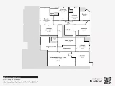 Immeuble - 650 m² - 29 pièces