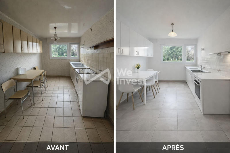 Appartement - 60 m² - 3 pièces