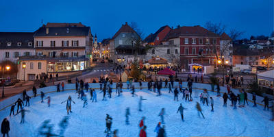 Patinoire de plein air