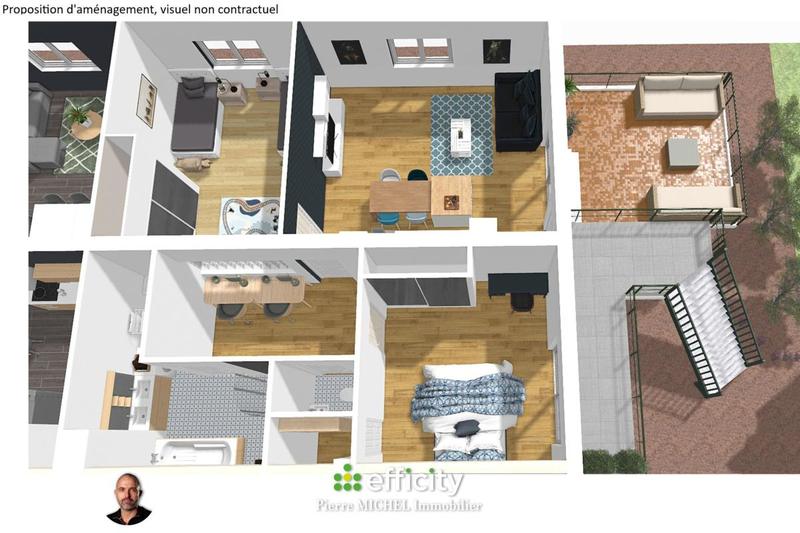 Appartement - 87 m² - 4 pièces