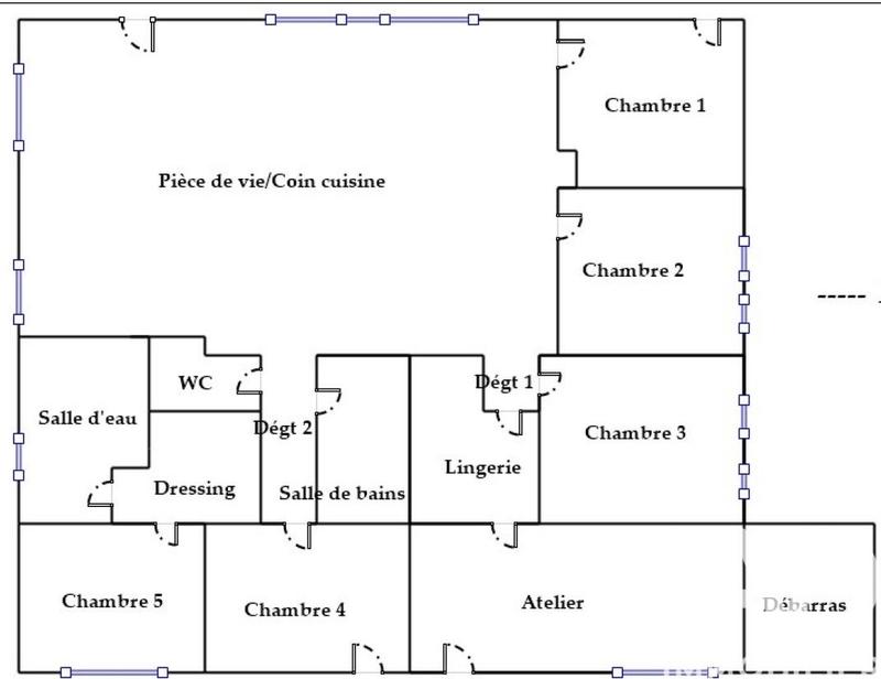 Maison - 174 m² - 7 pièces