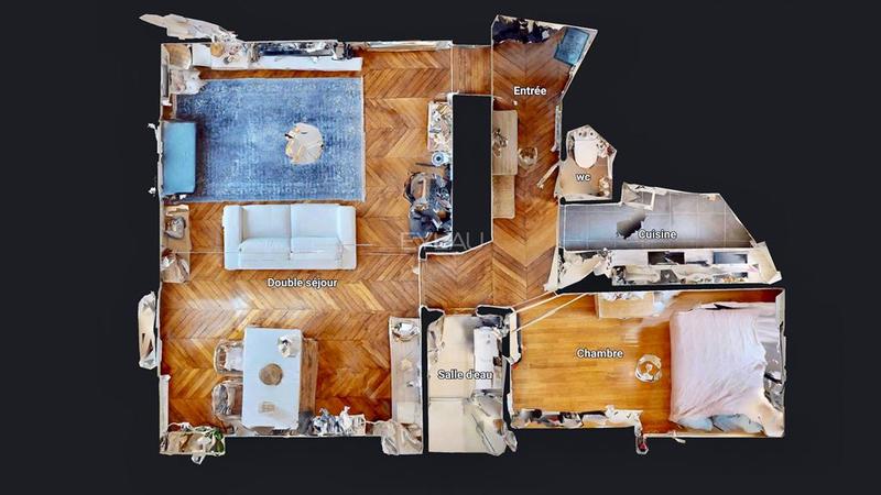 Appartement - 56 m² - 3 pièces