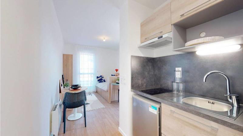 Studio - 19 m² - 1 pièce