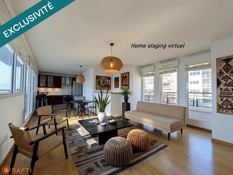 Duplex - 69 m² - 3 pièces