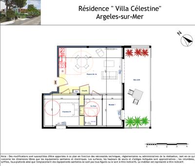 Appartement - 60 m² - 3 pièces