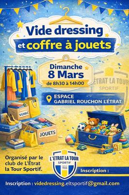 Vide dressing - coffre à jouets