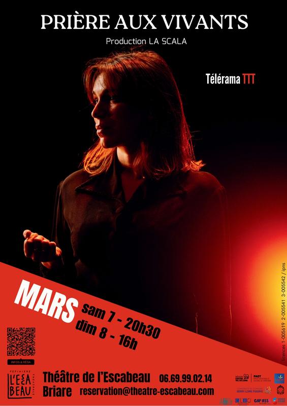 Théâtre : "Prière aux vivants"