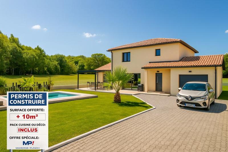 Maison - 105 m² - 4 pièces