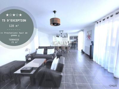 Appartement - 128 m² - 5 pièces