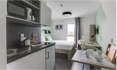 Appartement - 17 m² - 1 pièce