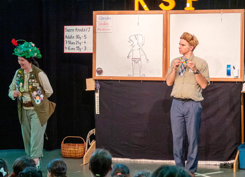 Spectacle - les secrets d'une alimentation équilibrée