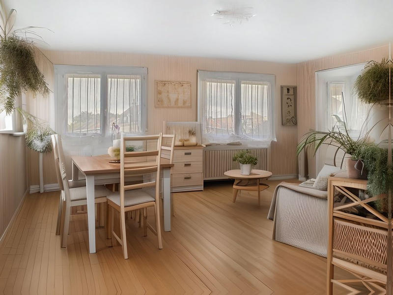 Appartement - 61 m² - 3 pièces