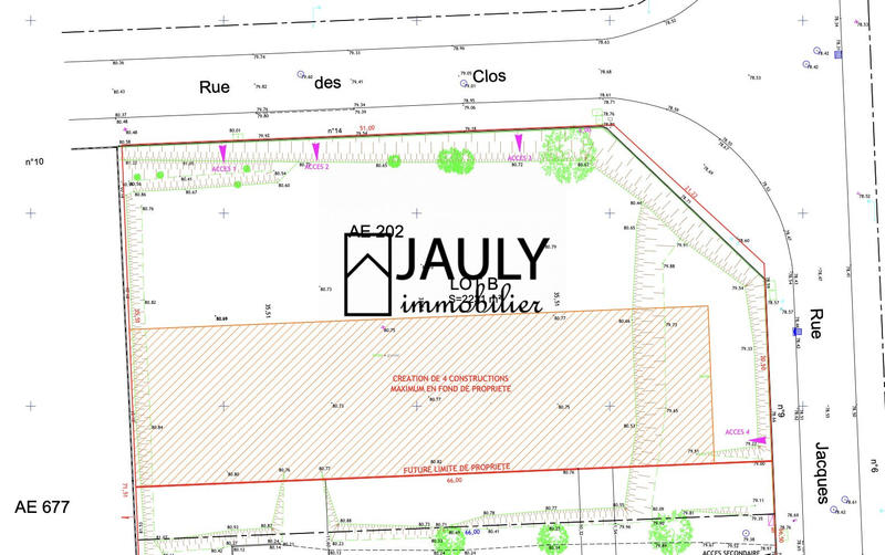 Terrain commercial - 2 231 m²