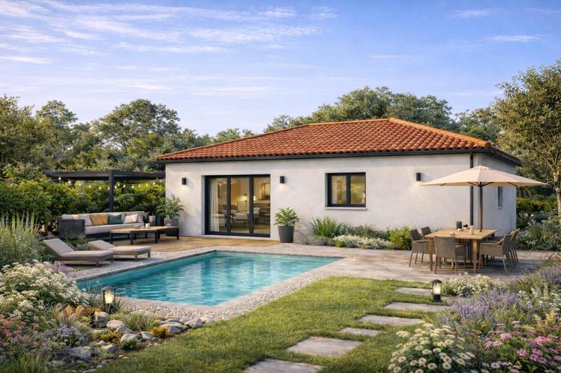 Maison - 80 m² - 4 pièces