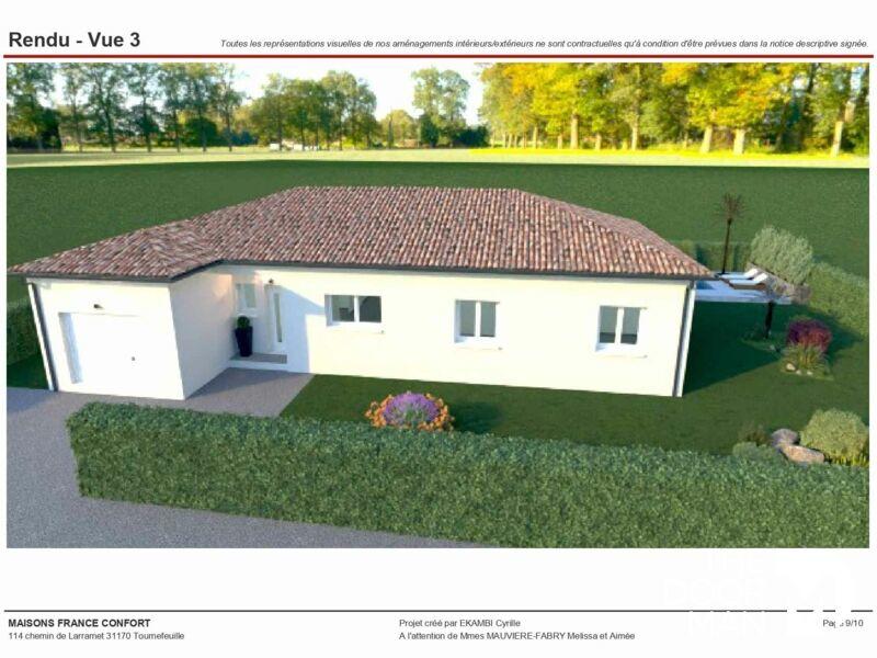 Terrain - 599 m²