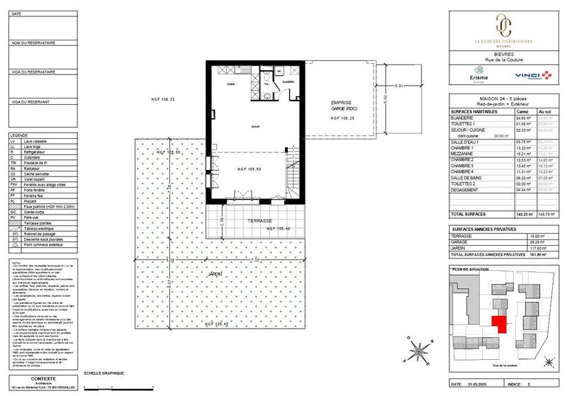 Maison - 143 m² - 5 pièces