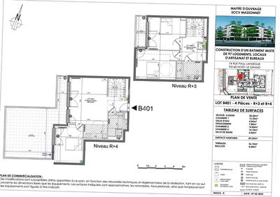 Appartement - 79 m² - 4 pièces