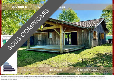 Maison - 115 m² - 5 pièces