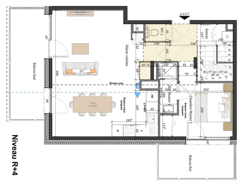 Appartement - 109 m² - 4 pièces