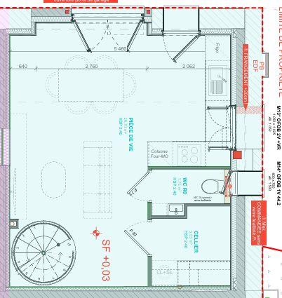 Duplex - 59 m² - 3 pièces