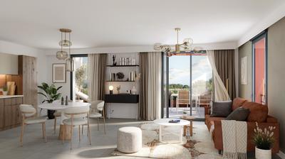 Appartement - 46 m² - 2 pièces