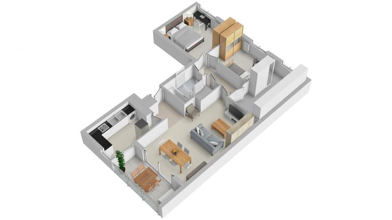 Appartement - 78 m² - 4 pièces