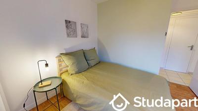 Chambre - 9 m² - 1 pièce