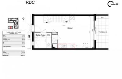 Maison - 71 m² - 3 pièces