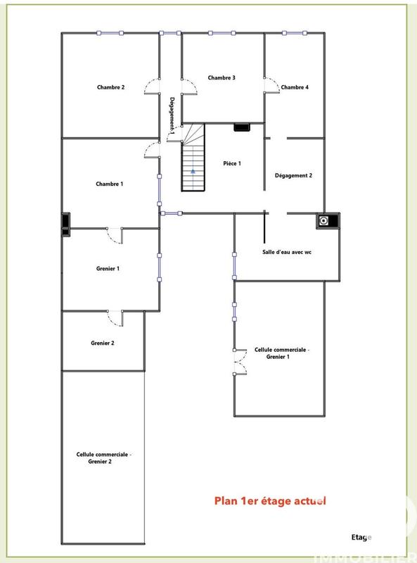 Maison de village - 244 m² - 9 pièces