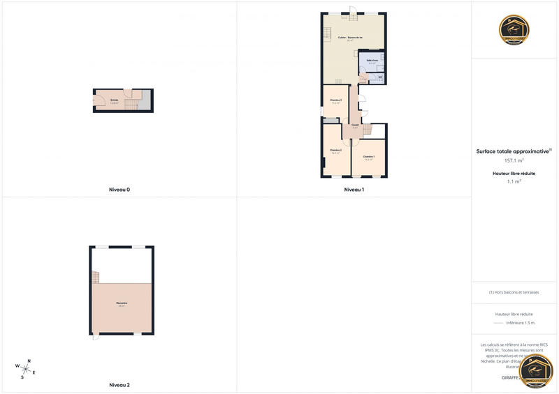 Maison - 170 m² - 5 pièces