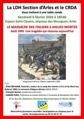 Le massacre des Italiens à Aigues Mortes
