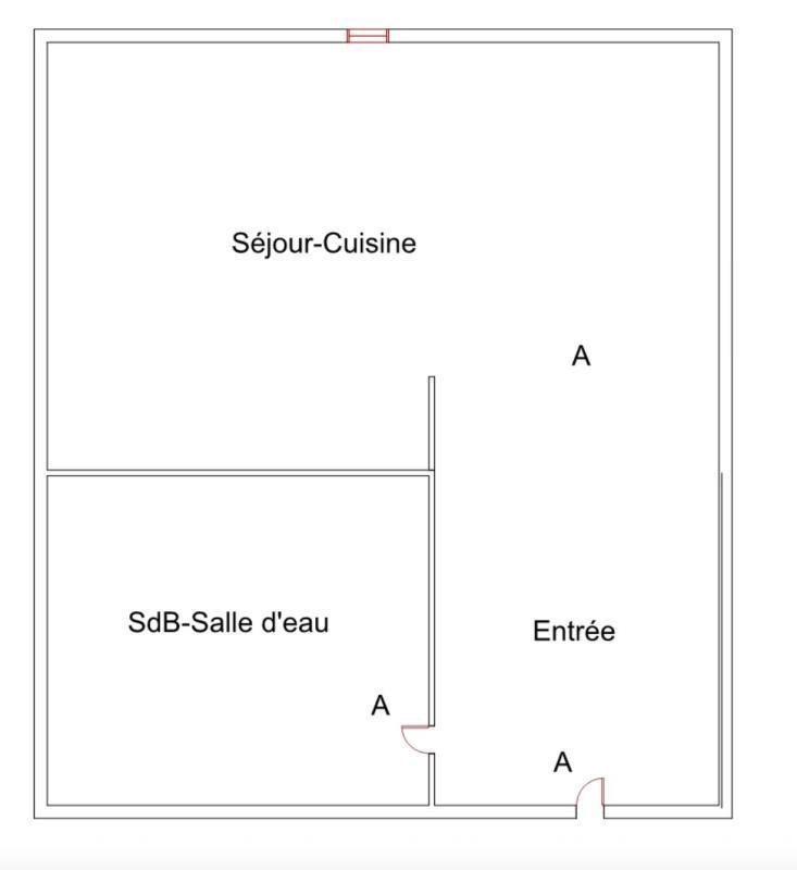 Studio - 18 m² - 1 pièce