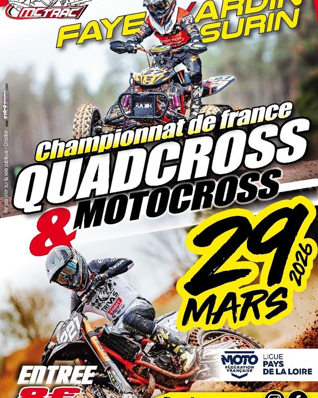 Championnat de France : quadcross &amp; motocross