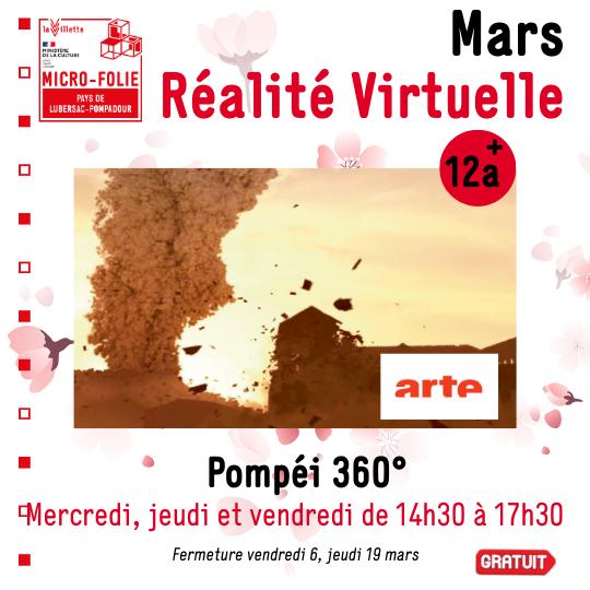 Micro-Folie - Réalité Virtuelle : Pompéi 360°