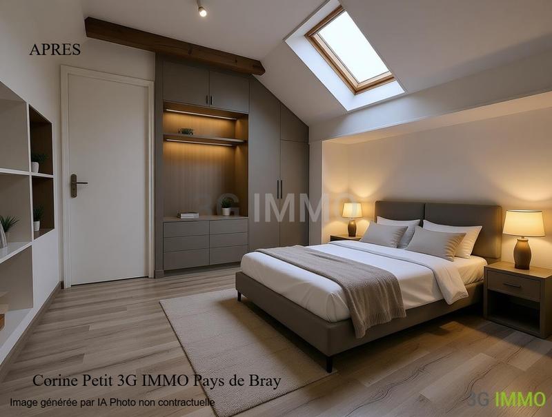 Longère - 66 m² - 5 pièces