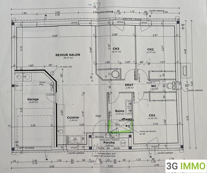 Maison - 86 m² - 4 pièces