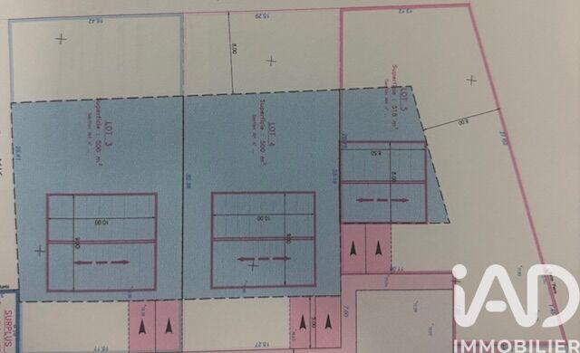 Terrain - 500 m²