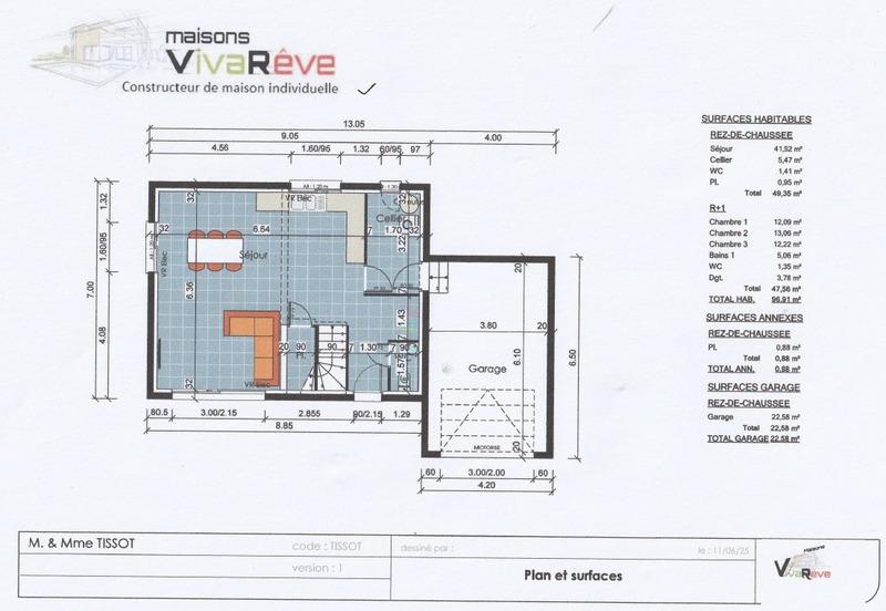 Terrain constructible - 519 m²
